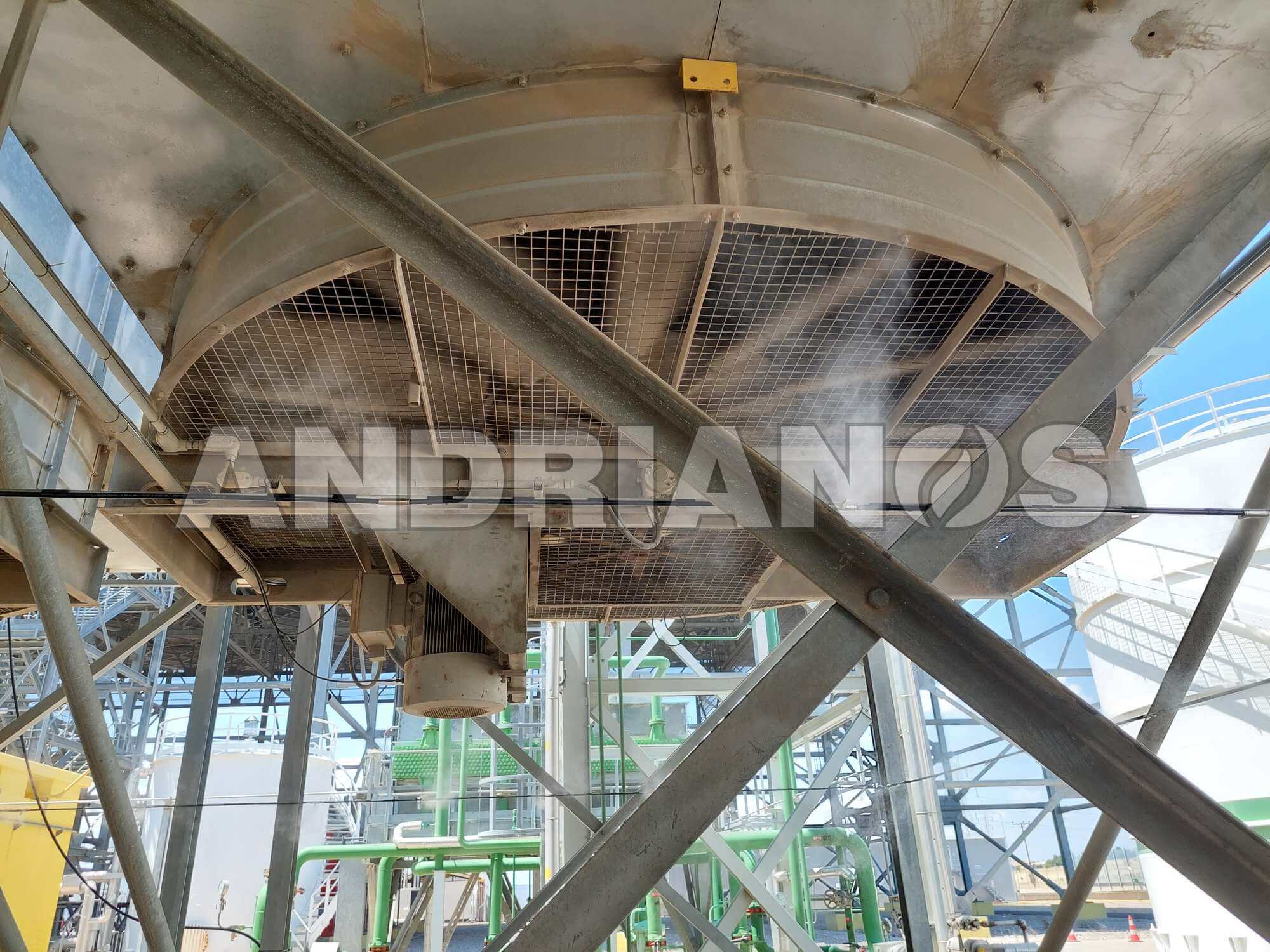 Υδρονέφωση για αύξηση βαθμού απόδοσης  - Αδιαβατική ψύξη